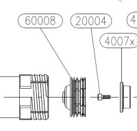 Sulzer MK Dichtstoff Klebstoff Fugenpistolen Beutelkolben 60008
