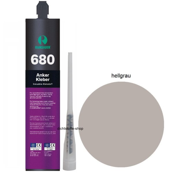 Ramsauer 680 Anker Kleber Klebstoff 2K Injektionsmörtel 445g Kartusche