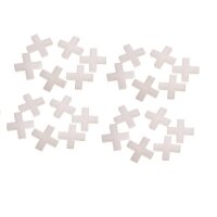 Hufa Kunststoff Fliesenkreuze weiß 2mm 200 Stück