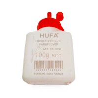 Hufa Schlagschnur Farbpuder rot 100g