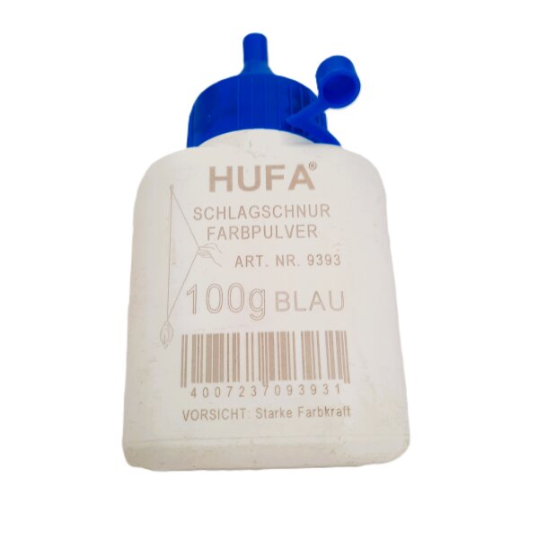 Hufa Schlagschnur Farbpuder blau 100g