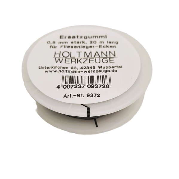 Hufa Fliesenleger Gummi Ø 0.5mm x 20m grau