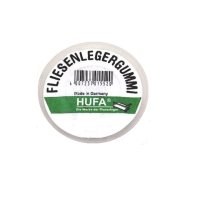 Hufa Fliesenleger Gummi Ø 1mm x 20m weiß