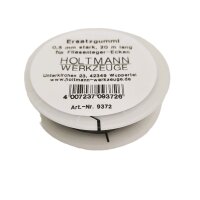 Hufa Fliesenleger Gummi Ø 0.5mm x 20m grau