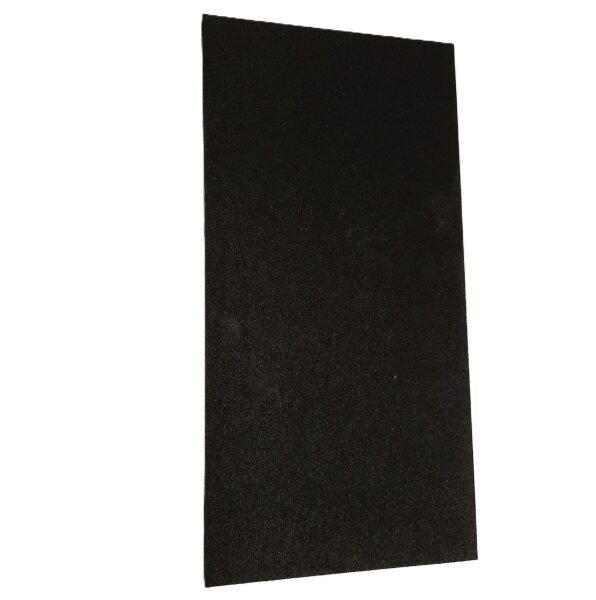 Hufa Moosgummi-Auflage 8mm schwarz 140x280mm für Fugenbrett