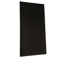 Hufa Moosgummi-Auflage 8mm schwarz 140x280mm für...