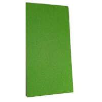 Hufa Moosgummi-Auflage 8mm grün 140x280mm für...