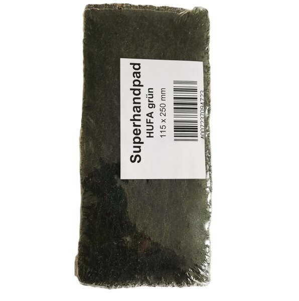 Hufa Pad Auflage 25mm grün 240 x 120mm mittel