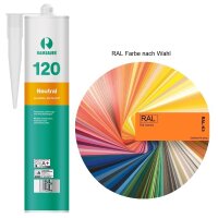 Ramsauer 120 Neutral 1K Silicon Dichtstoff RAL 310ml...