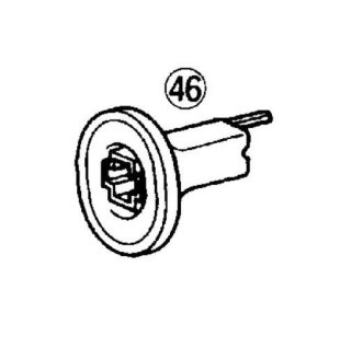 Panasonic Ersatzteil EY 3654 NR. 46 Rack Knop Zahnstangenhalterung