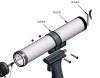 PC Cox Ersatzteil 7B 3336 Barrel Airflow Sachet 333.6mm/400ml Alu-Rohr