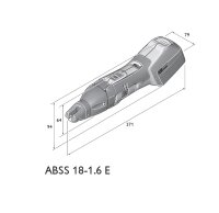 Fein Akku Metall Blech Schlitzschere ABSS 1.6 E Select plus 18Volt bis 1.6mm