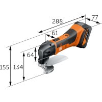 Fein Akku Metall Blechschere ABLS 18 1.6 E Select plus...