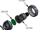 COX Ersatzteil 7A 1502 Serie 1 Druckluft Regulator 75psi...