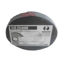 Ramsauer 1010 PE Zellband-Vorlegeband 1x9mmx50m schwarz