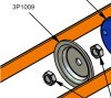 COX Ersatzteil 3P 1009 Steel Plunger Kartuschen Metallkolben Druckplatte