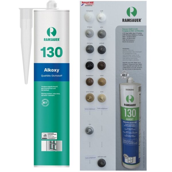 Ramsauer 130 Alkoxy 1K Silicon Dichtstoff 310ml Kartusche