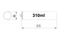 Ramsauer 315 Anschlussfuge 1K Silicon Dichtstoff 310ml Kartusche