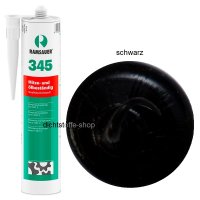 Ramsauer 345 Hitze-ÖL Beständig schwarz 1K Silicon Dichtstoff 290ml Kartusche