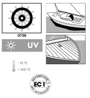 Ramsauer Marine 515 Teak Seal schwarz 1K Silicon Boot...