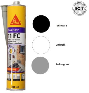 Sikaflex 11 FC 1K Polyurethan Klebstoff Dichtstoff 300ml Kartusche