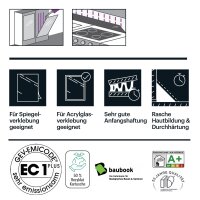 Ramsauer 660 Spiegel Kleber 1K Hybrid Klebstoff 430g Kartusche
