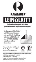 Ramsauer Fensterkitt 830 Leinölkitt 1.0 Kg...