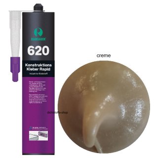 Ramsauer 620 1K PU Konstruktions Kleber Klebstoff Rapid 470g Kartusche