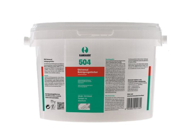 Ramsauer Universal feuchte Reinigungstücher 504 150 Stück Eimer