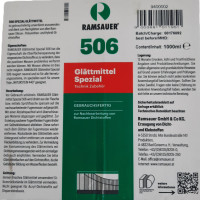 Ramsauer Dichtstoff Glättmittel 506 Spezial 1000ml Sprühflasche