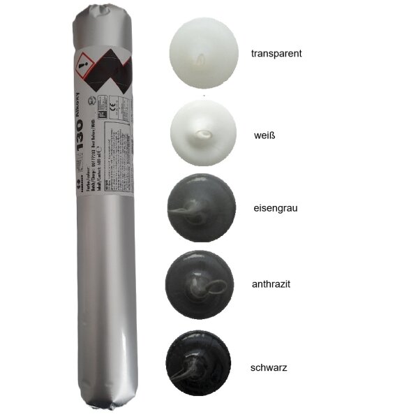 Ramsauer 130 Alkoxy 1K Silicon Dichtstoff 600ml Folienbeutel