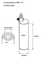 MK H285SM 2K Klebstoffpistole 380ml 10:1 Koaxial Kartuschen