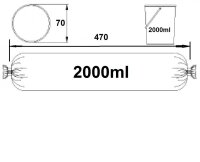 COX AirFlow 1 Bulk 2000ml Dichtstoff Gebinde...