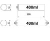 COX UltraFlow Combi Sachet 25:1 400ml Kartuschen-Beutel Dichtstoffpistole
