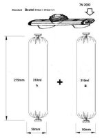 COX 2K Klebstoff Dosierpistole CBM 310 XS 2x310ml...