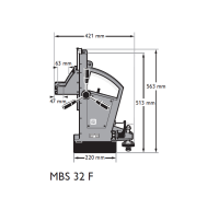 Fein Magnetbohrständer MBS 32 F bis 32 mm...