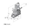 Fein Magnetbohrständer MBS 16 X bis 16 mm Bohrkapazität