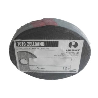 Ramsauer 1010 PE Zellband-Vorlegeband 2x9mmx50m schwarz