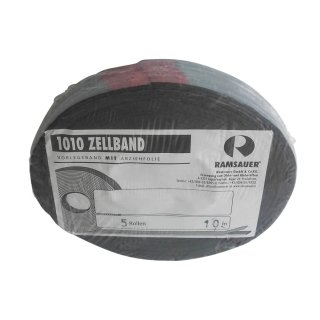 Ramsauer 1010 PE Zellband-Vorlegeband 2x12mmx50m schwarz