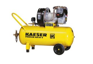 Kaeser Premium 660/90D Werkstatt Druckluft Kolben Kompressor
