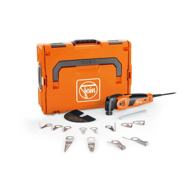Fein Multimaster MM 700 1.7 Q Autoglas Multitool in L-Boxx 450Watt