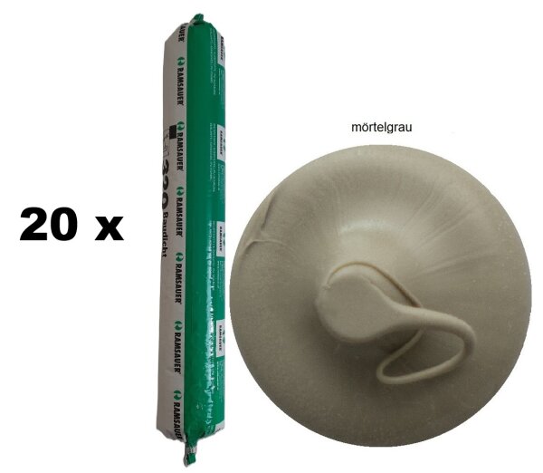 mörtelgrau