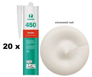 Schneeweiß matt