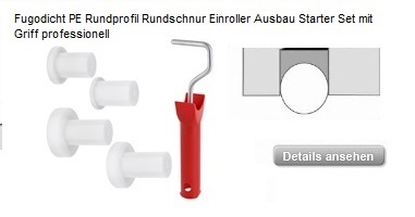 NEU!!! Fugodicht PE Rundschnur Roller Ausbau